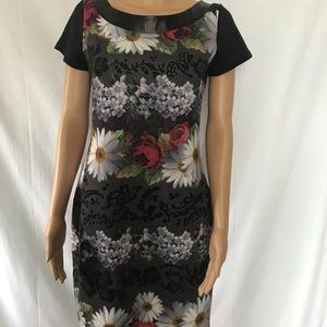 Casual Desigual Dress-Floral MIDI-Size Medium